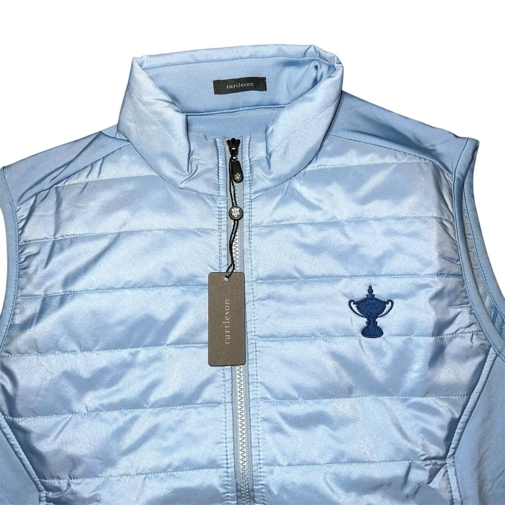 Turtleson Men’s Light Blue Fusion Vest Medium NWT - Picture 2 of 6